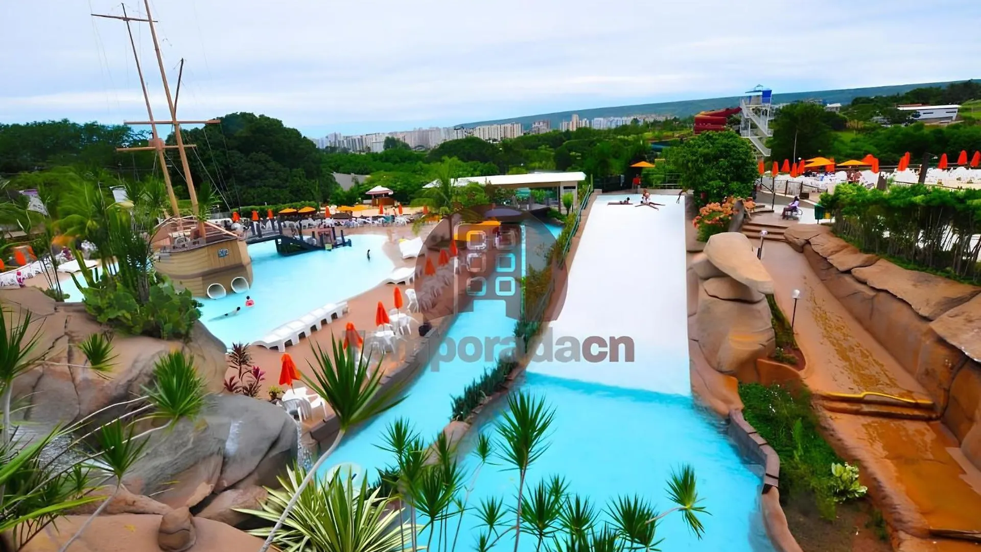 Aparthotel Piazza Diroma Com Acesso Acqua Park, Splash E Slide -R - Luciana Caldas Novas